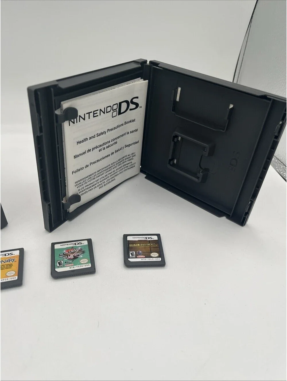 Brain Teaser Game Show Nintendo DS Lot Of 5 Games Bundle Scribblenauts Brain Age